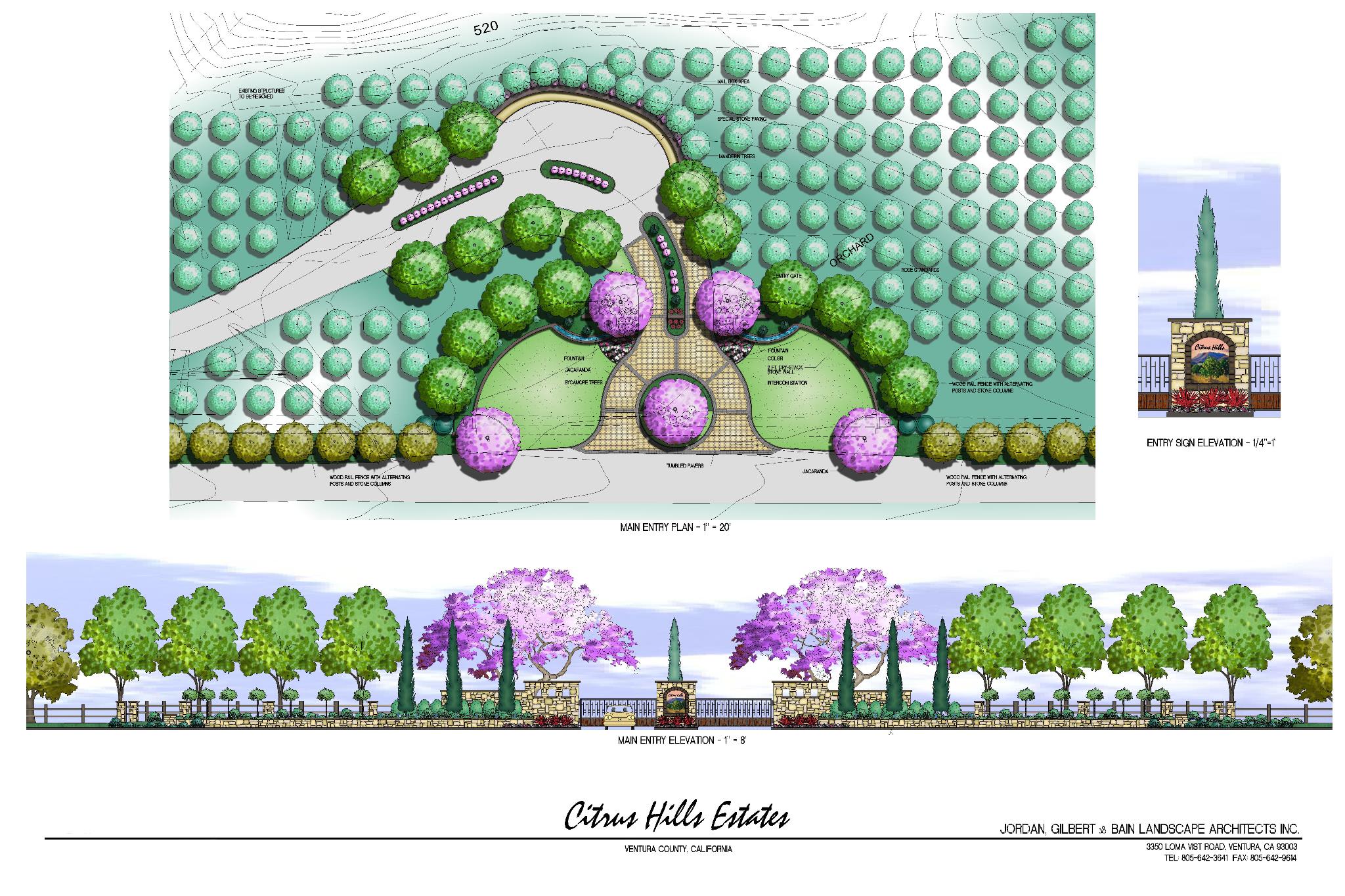 Jordan, Gilbert & Bain Landscape Architects Inc., Ventura California